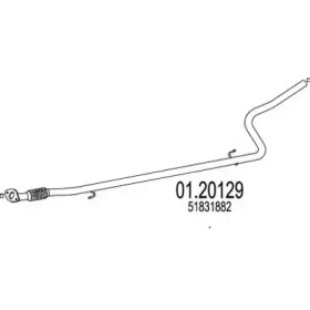 Трубка MTS 01.20129