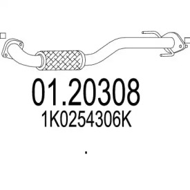 Трубка MTS 01.20308