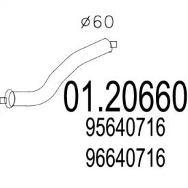 Трубка MTS 01.20660