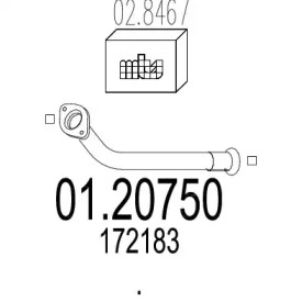 Трубка MTS 01.20750