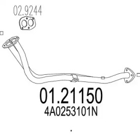 Трубка MTS 01.21150