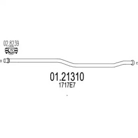 Трубка MTS 01.21310