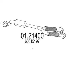 Трубка MTS 01.21400
