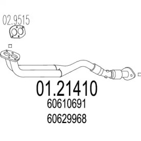 Трубка MTS 01.21410