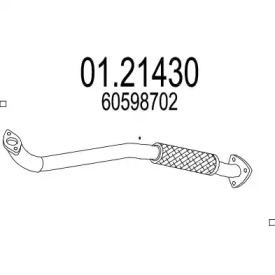 Трубка MTS 01.21430