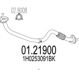 Трубка MTS 01.21900