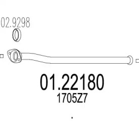 Трубка MTS 01.22180