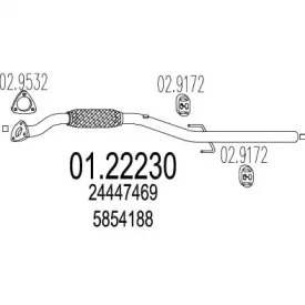 Трубка MTS 01.22230