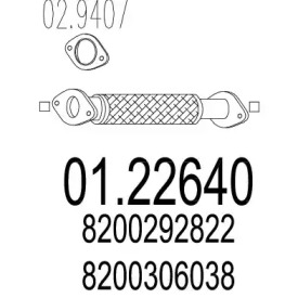 Трубка MTS 01.22640