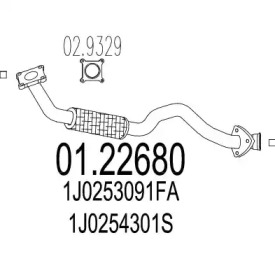 Трубка MTS 01.22680