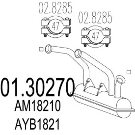 Амортизатор MTS 01.30270