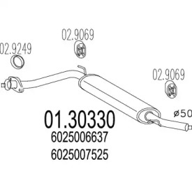 Амортизатор MTS 01.30330