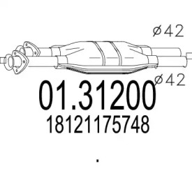 Амортизатор MTS 01.31200