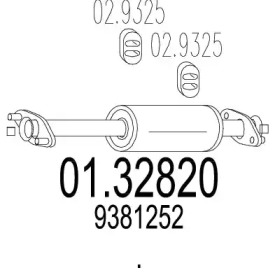 Амортизатор MTS 01.32820