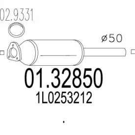 Амортизатор MTS 01.32850