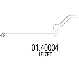 Трубка MTS 01.40004