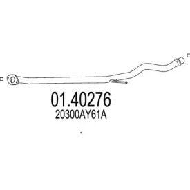 Трубка MTS 01.40276