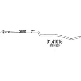 Трубка MTS 01.41015