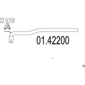 Трубка MTS 01.42200