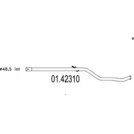 Трубка MTS 01.42310