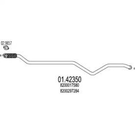 Трубка MTS 01.42350