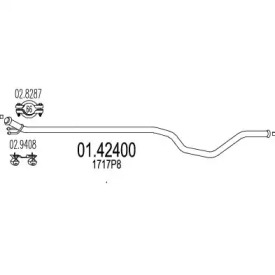 Трубка MTS 01.42400