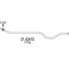 Трубка MTS 01.42410