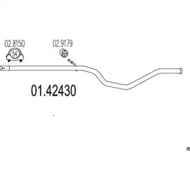 Трубка MTS 01.42430