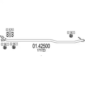 Трубка MTS 01.42500