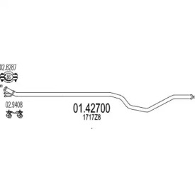 Трубка MTS 01.42700