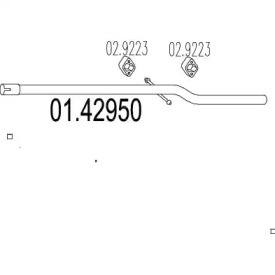 Трубка MTS 01.42950