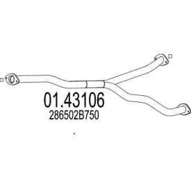 Трубка MTS 01.43106