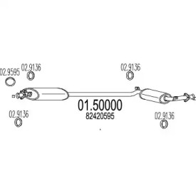 Амортизатор MTS 01.50000