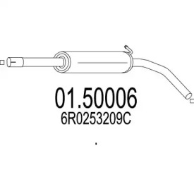 Амортизатор MTS 01.50006