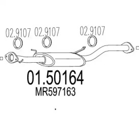 Амортизатор MTS 01.50164