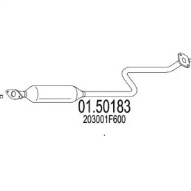 Амортизатор MTS 01.50183