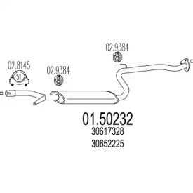 Амортизатор MTS 01.50232