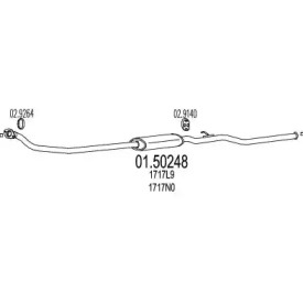 Амортизатор MTS 01.50248