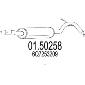 Амортизатор MTS 01.50258