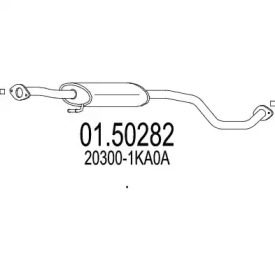 Амортизатор MTS 01.50282