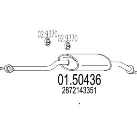 Амортизатор MTS 01.50436