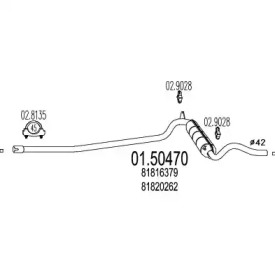 Амортизатор MTS 01.50470