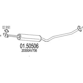 Амортизатор MTS 01.50506