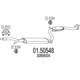 Амортизатор MTS 01.50548