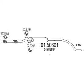 Амортизатор MTS 01.50601