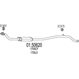 Амортизатор MTS 01.50620