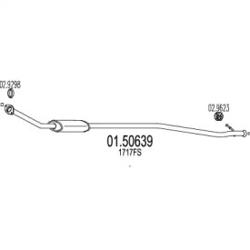 Амортизатор MTS 01.50639