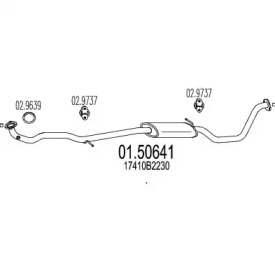 Амортизатор MTS 01.50641