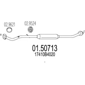 Амортизатор MTS 01.50713