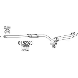 Амортизатор MTS 01.52020